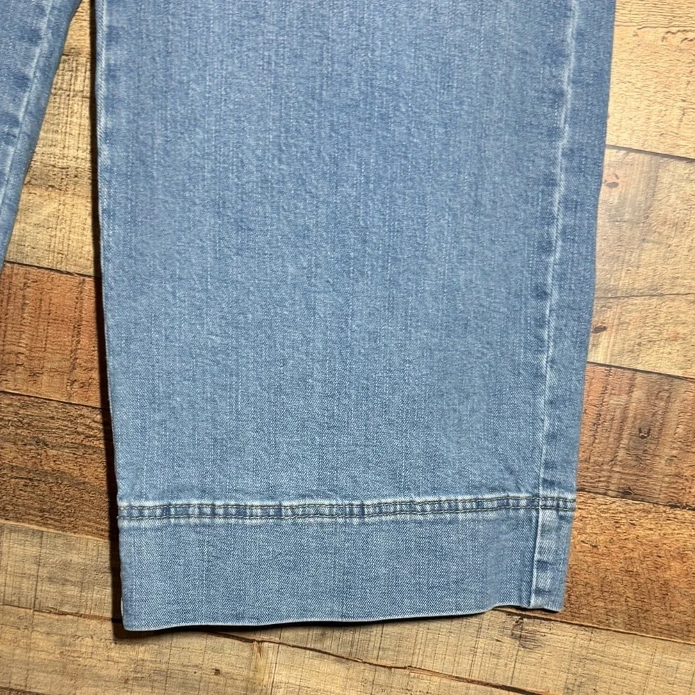 Lee Women's Legendary High Rise Trouser Jean size 12 Wide Leg - Picture 8 of 12